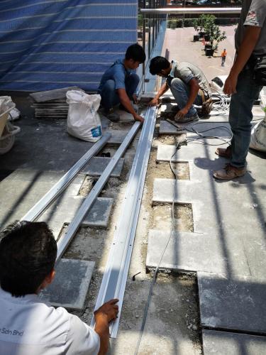 Sunway Velocity Bridge Installation